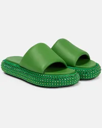 J.W.Anderson Sandali in pelle con platform Verde