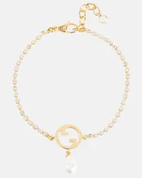 Gucci Bracciale Gucci Blondie con cristalli Oro