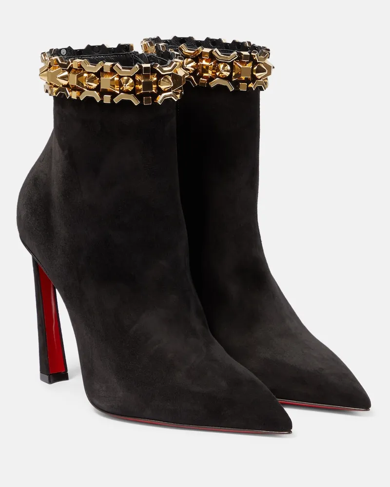Christian Louboutin Stivaletti Asteroispikes in suede Multicolore
