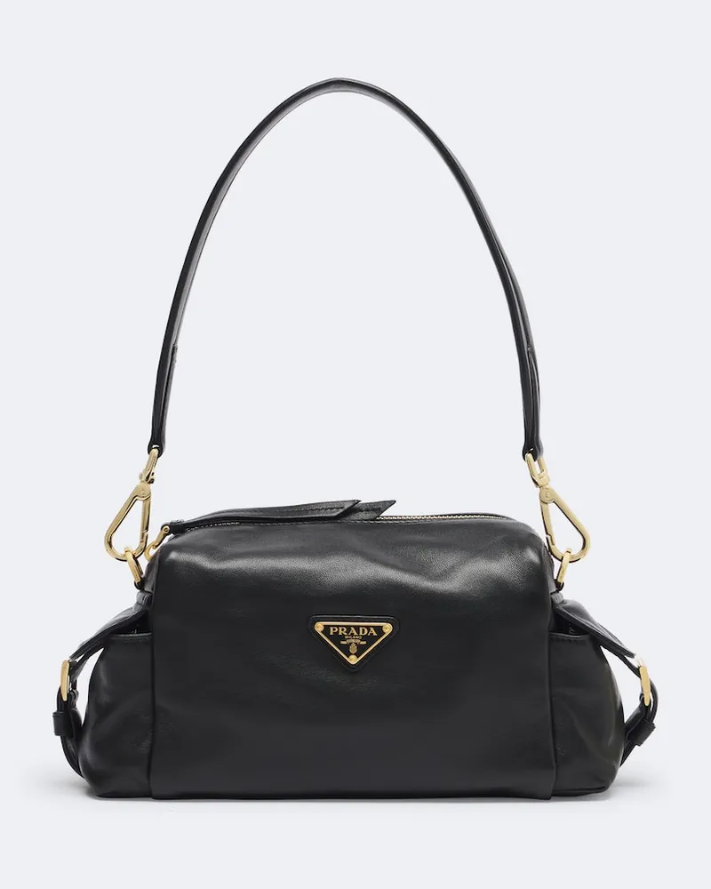 Prada Borsa a spalla Prada Explore Small in pelle Nero