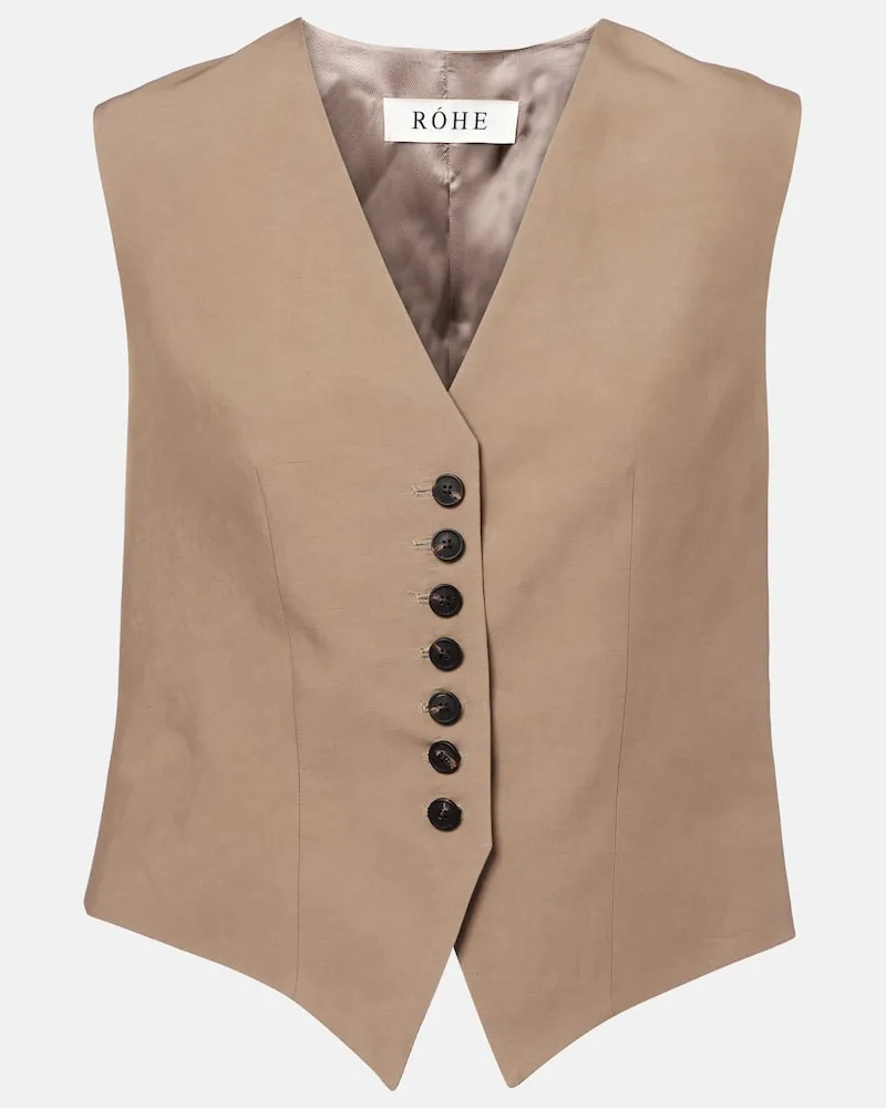 Róhe RÃ³he Gilet monopetto Verde