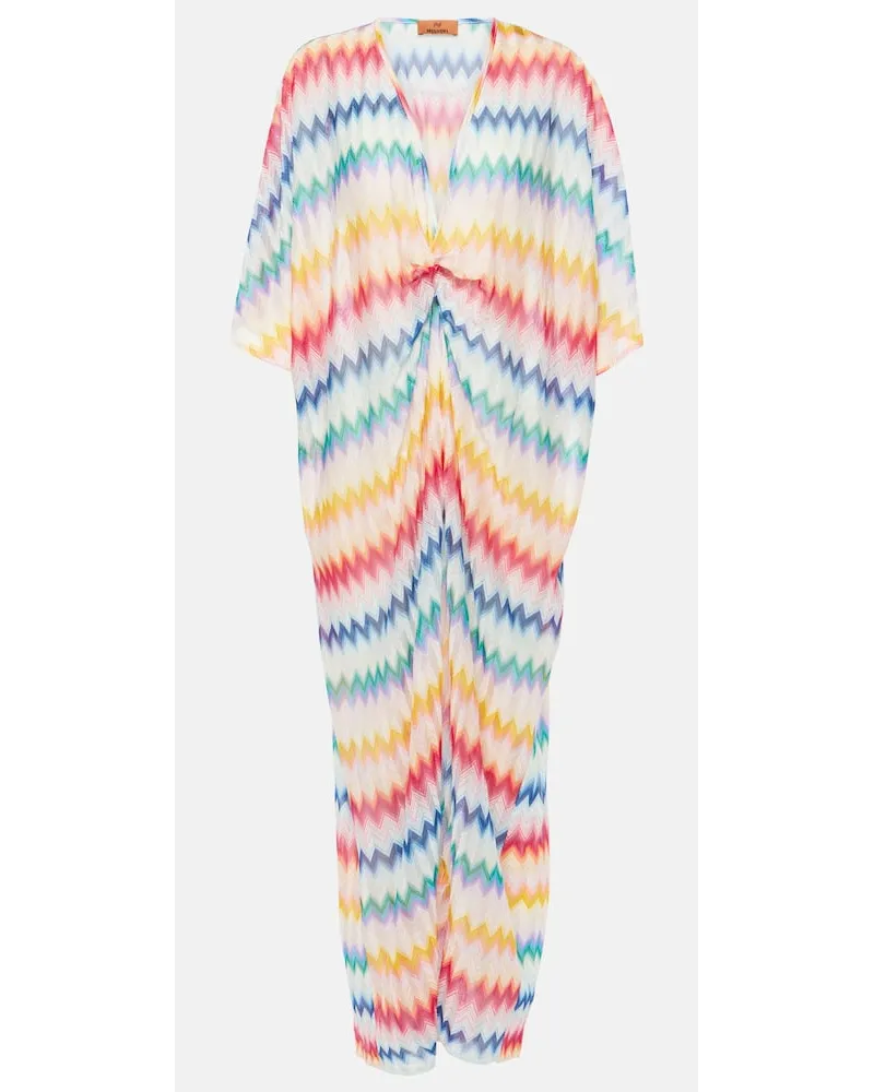 Missoni Caftano a zig-zag Multicolore