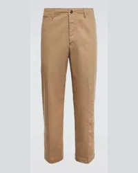 Visvim Pantaloni chino in cotone Beige