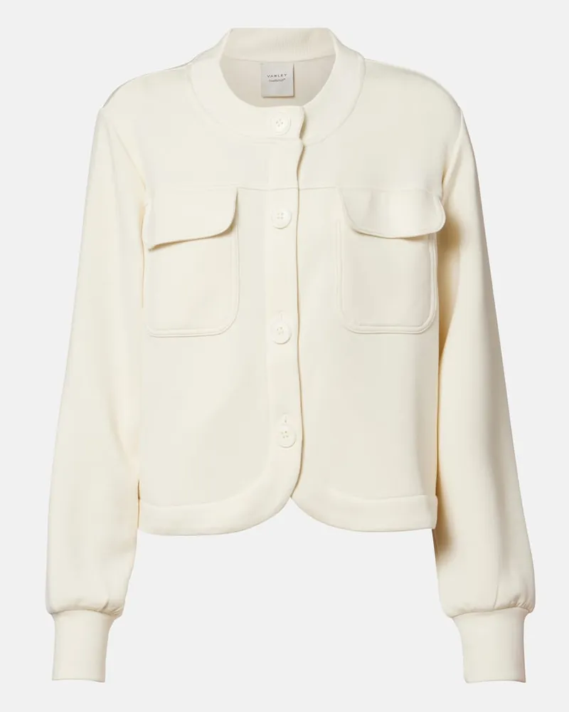 Varley Cardigan Hartwell Bianco
