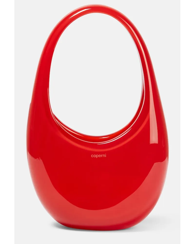 COPERNI Borsa Swipe Mini in vetro Rosso