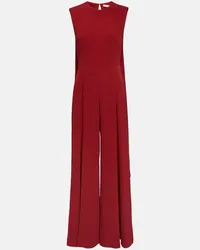 EMILIA WICKSTEAD Jumpsuit Charmaine in crêpe Rosso