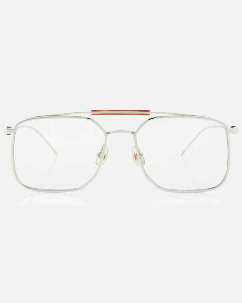 Brunello Cucinelli Occhiali da sole Sartorial Sunset Argento