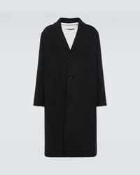 Jil Sander Cappotto oversize in lana Nero