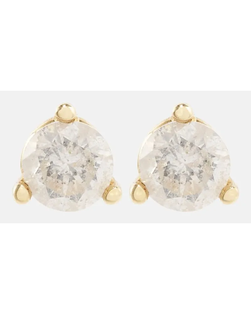 Stone & Strand Orecchini in oro 14kt con diamanti Oro