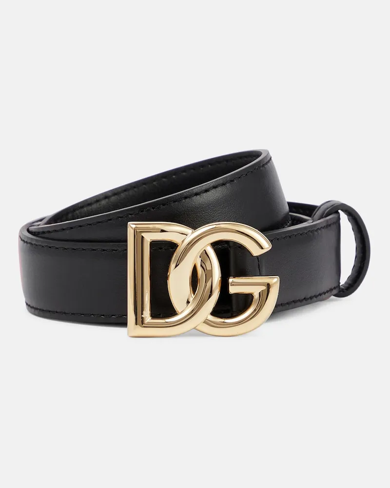 Dolce & Gabbana Cintura in pelle DG Multicolore