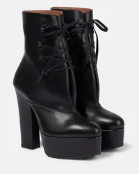 Alaïa Alaïa Stivaletti Trekk 135 in pelle Nero