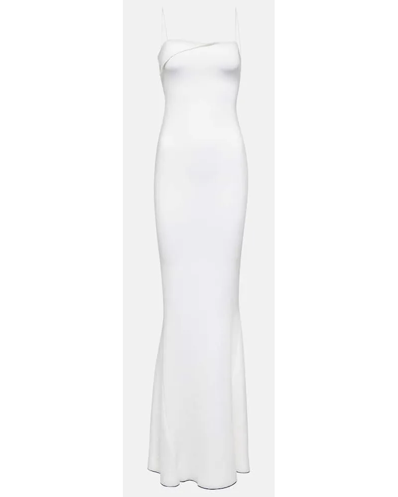 Jacquemus Abito lungo Aro Bianco
