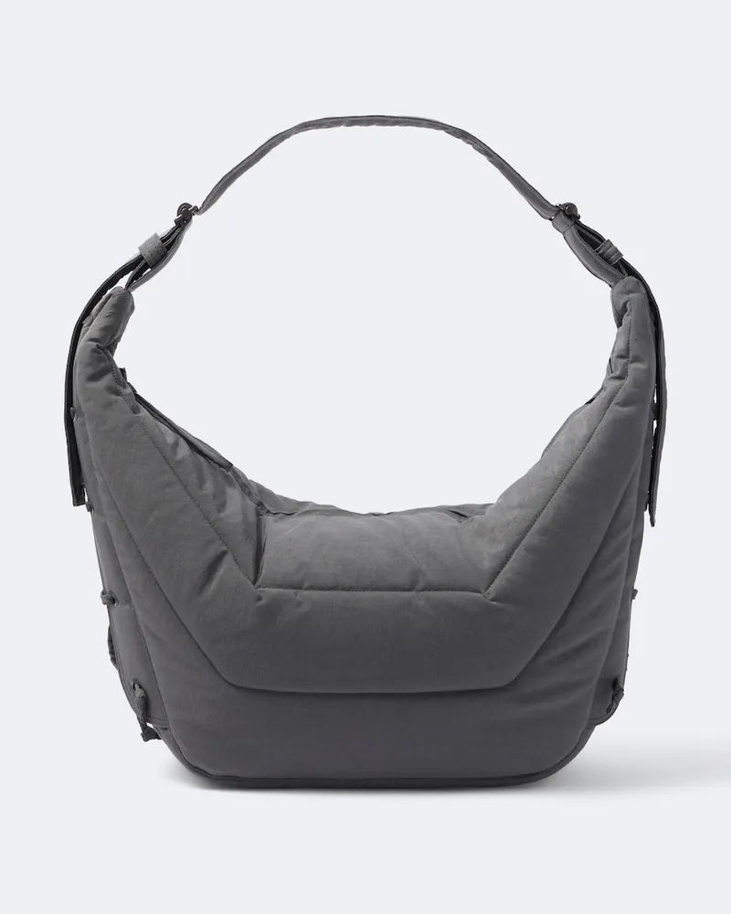 Christophe Lemaire Borsa a spalla Soft Game Large Grigio