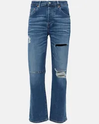 Adriano Goldschmied Jeans regular American a vita media Blu