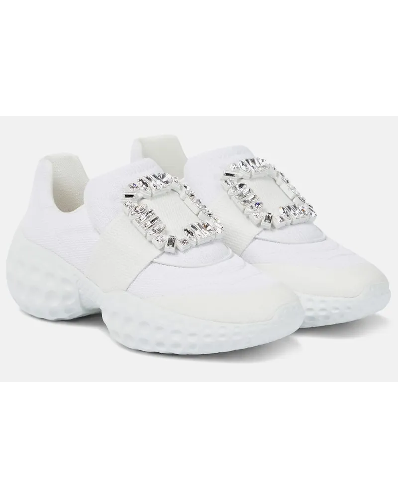 Roger Vivier Sneakers Viv' Run Moonlight Bianco