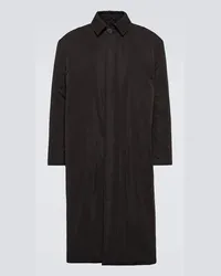 The Row Cappotto Django in nylon Nero