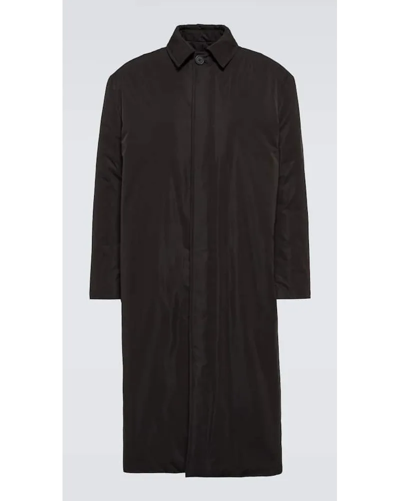 The Row Cappotto Django in nylon Nero