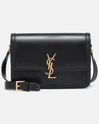 Saint Laurent Borsa a tracolla Solferino Medium in pelle Nero