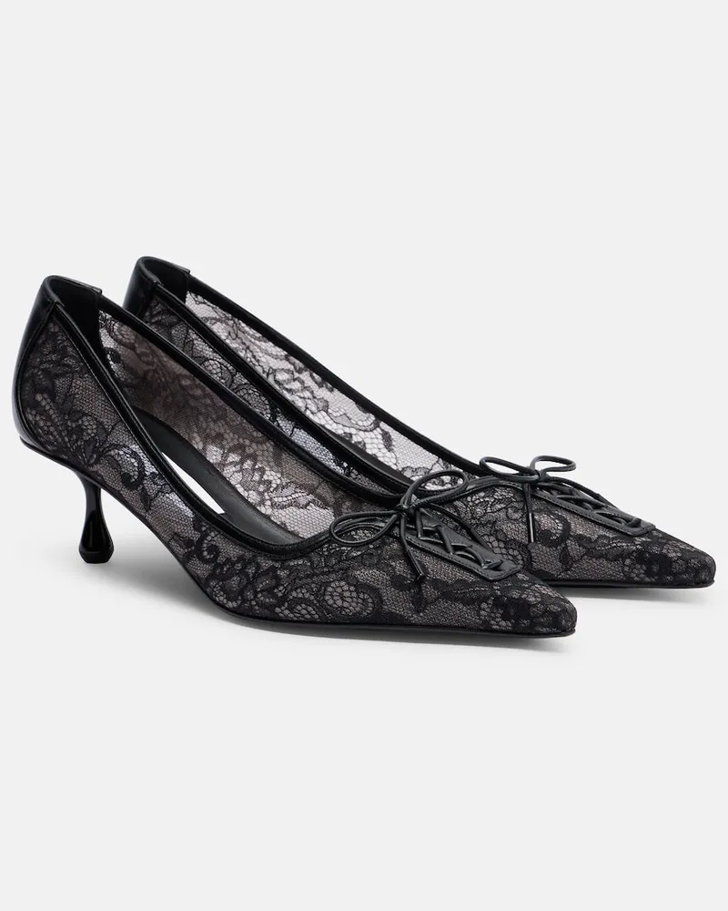 Jimmy Choo Pumps Scarlett in pizzo Nero