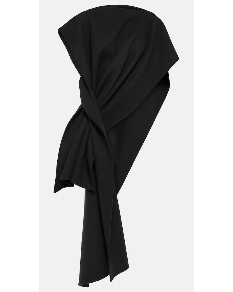 The Row Mantella Keran in cashmere Nero