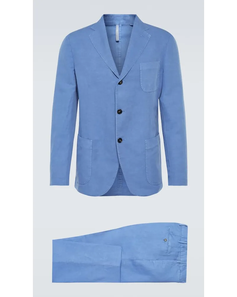 Slowear Abito in canapa e cotone Blu