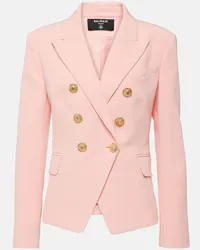 Balmain Blazer doppiopetto Rosa