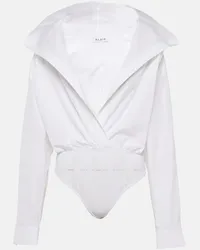 Alaïa Alaïa Body con cappuccio Bianco