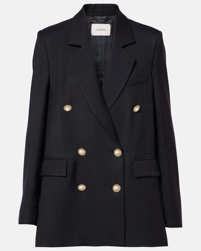 Dorothee Schumacher Blazer Occasion Coolness Blu