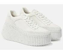 Chloé Sneakers Nama in pelle con platform
