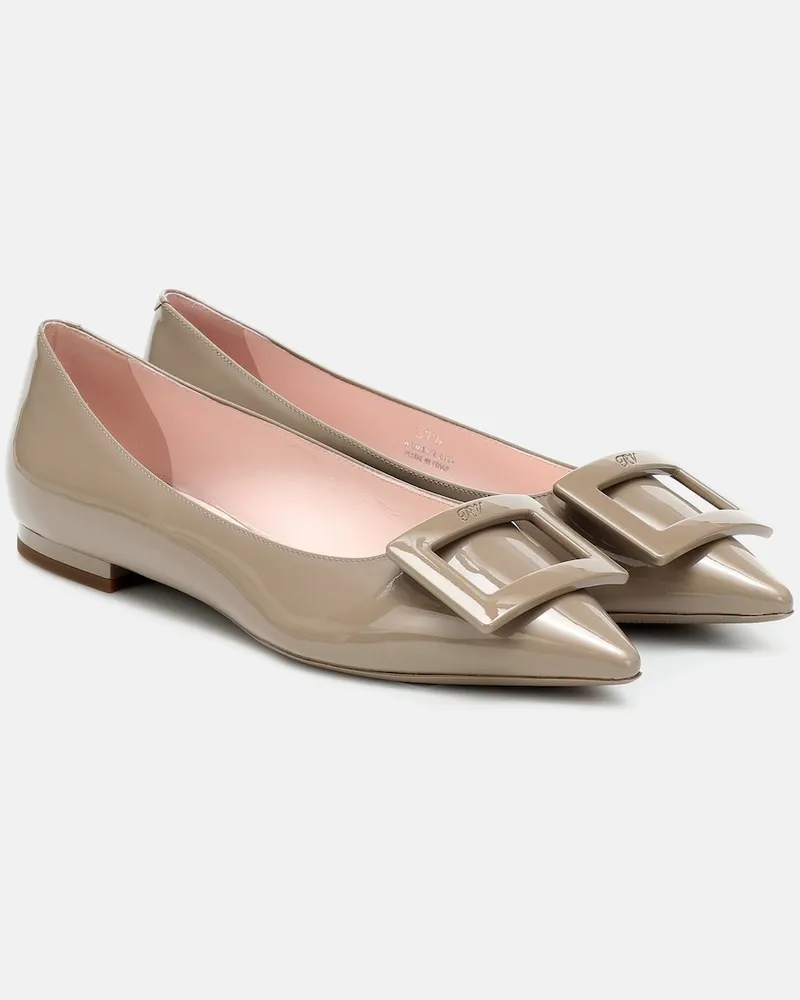Roger Vivier Pumps Gommetine in vernice Beige