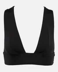 Max Mara Top bikini Alya a triangolo Nero