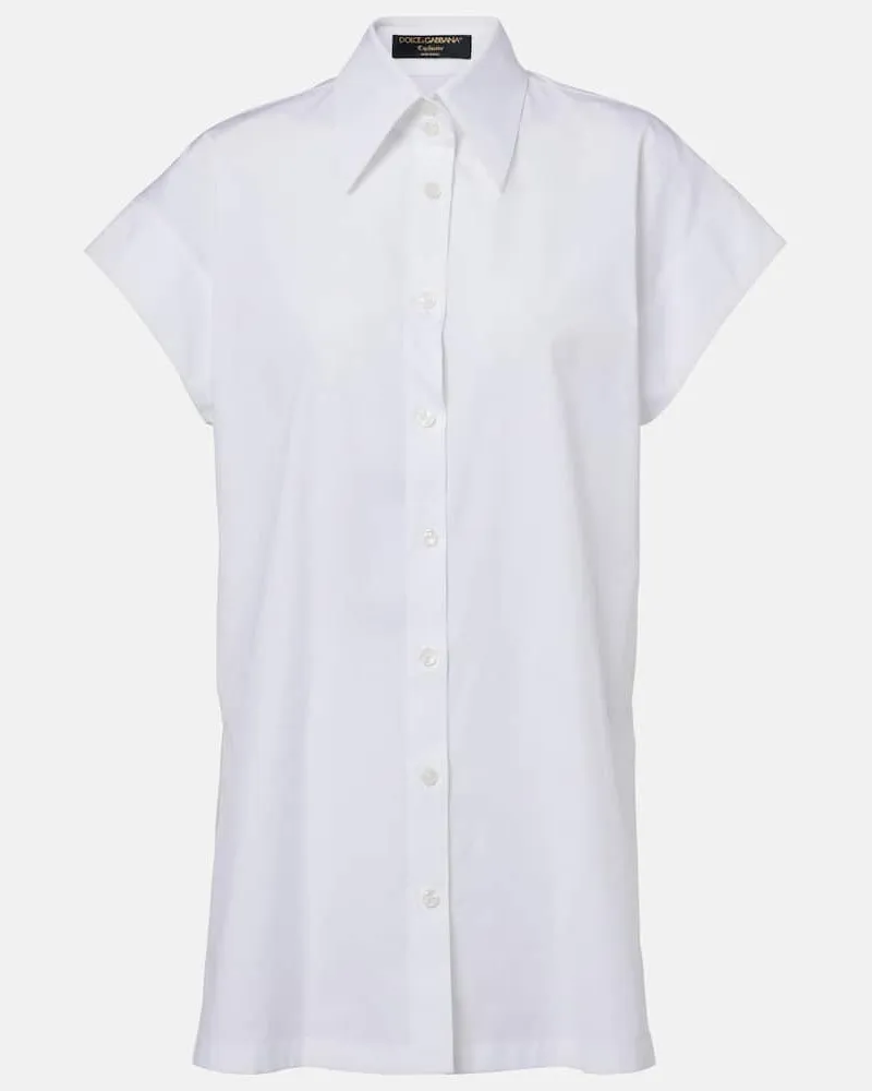 Dolce & Gabbana Camicia in cotone Bianco