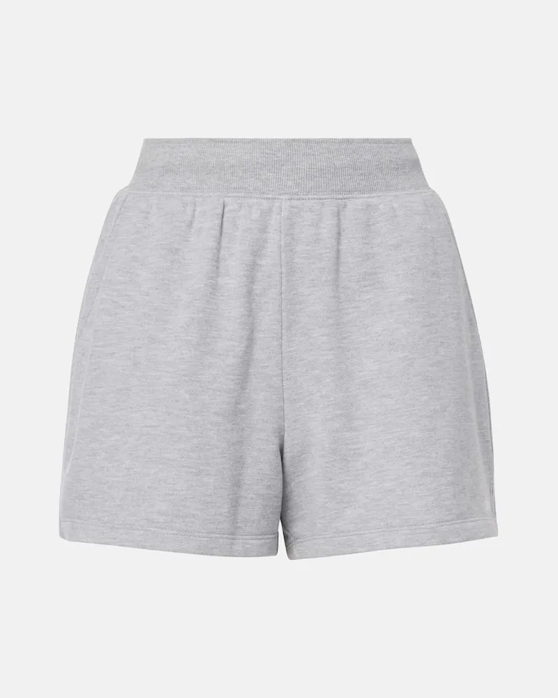 alo Shorts Low Key in misto cotone Grigio