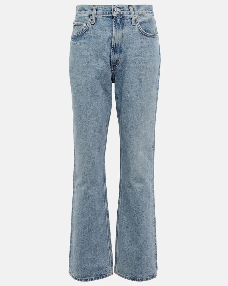 AGOLDE Jeans bootcut Vintage a vita alta Blu