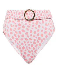 Alexandra Miro Slip bikini Ursula con stampa Rosa