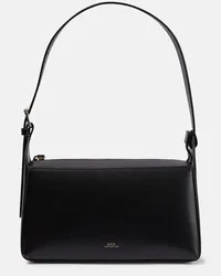 A.P.C. Borsa a spalla Virginie Small in pelle Nero