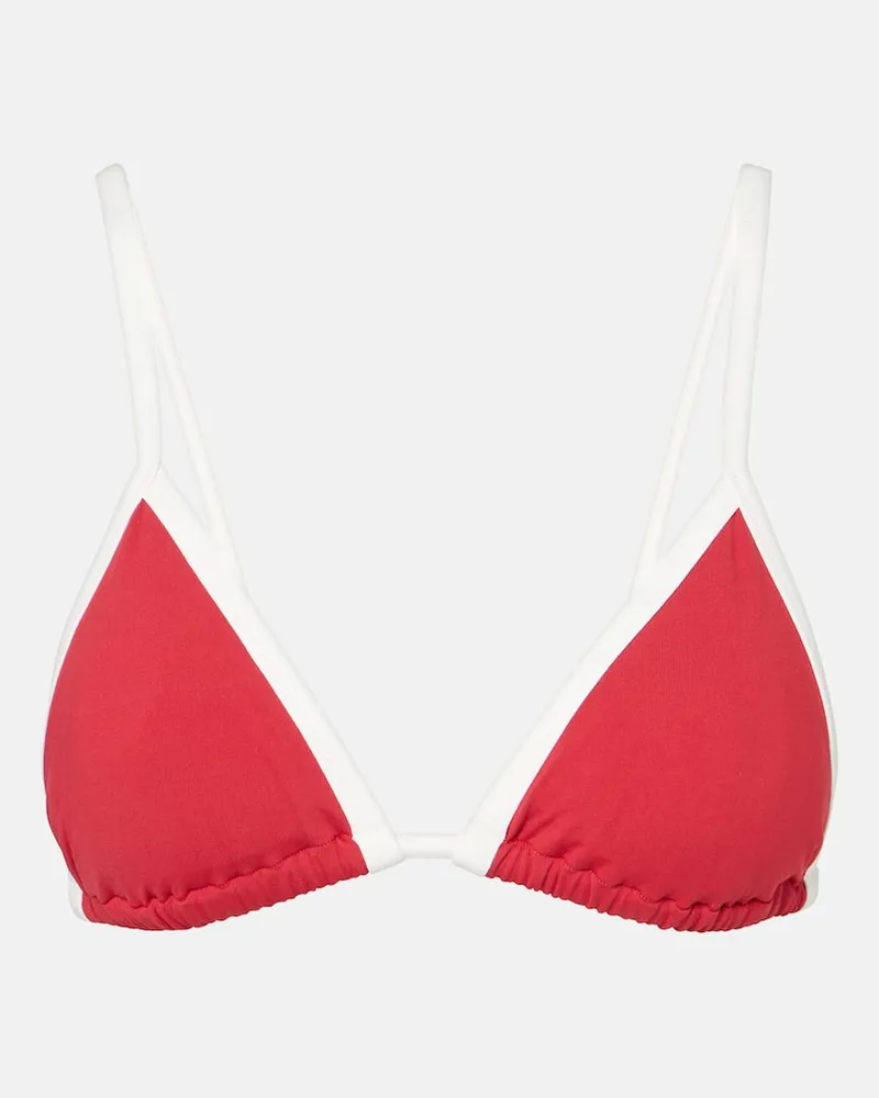 Marysia Top bikini Bianco Bianco