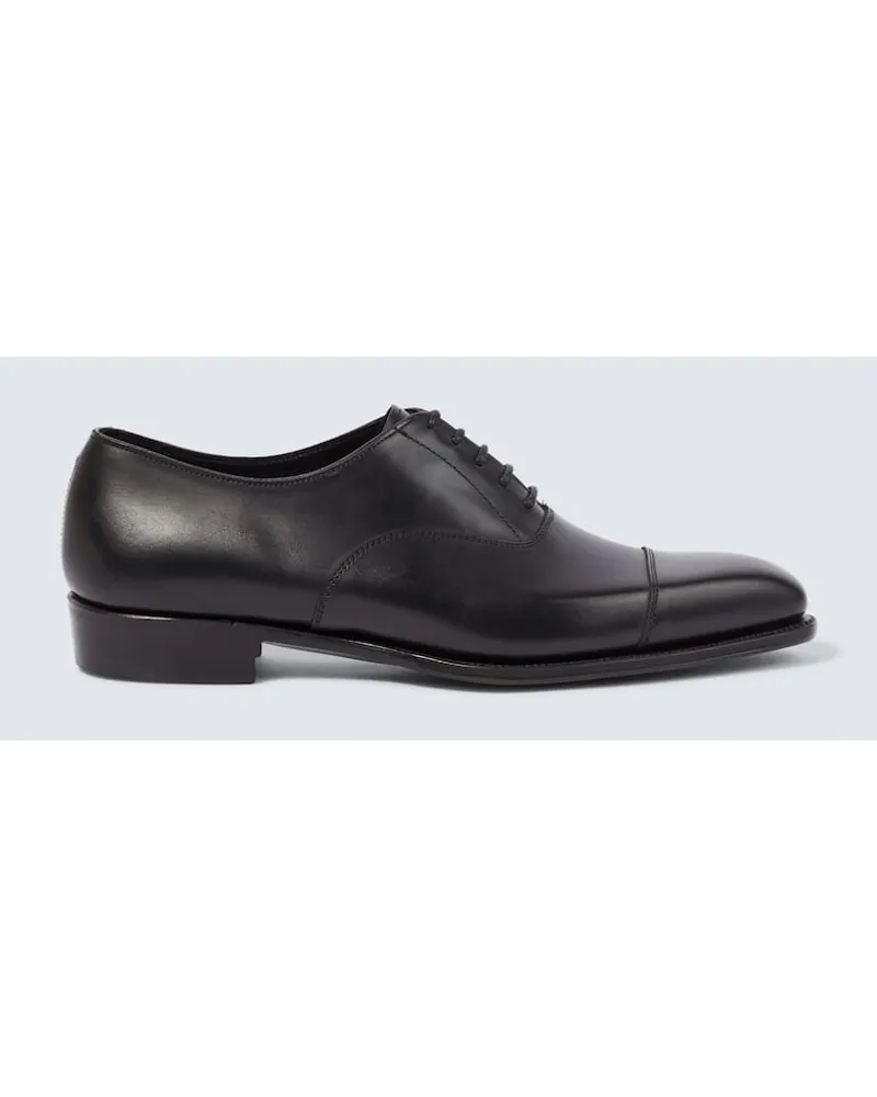 George Cleverley Stringate Harry in pelle Nero