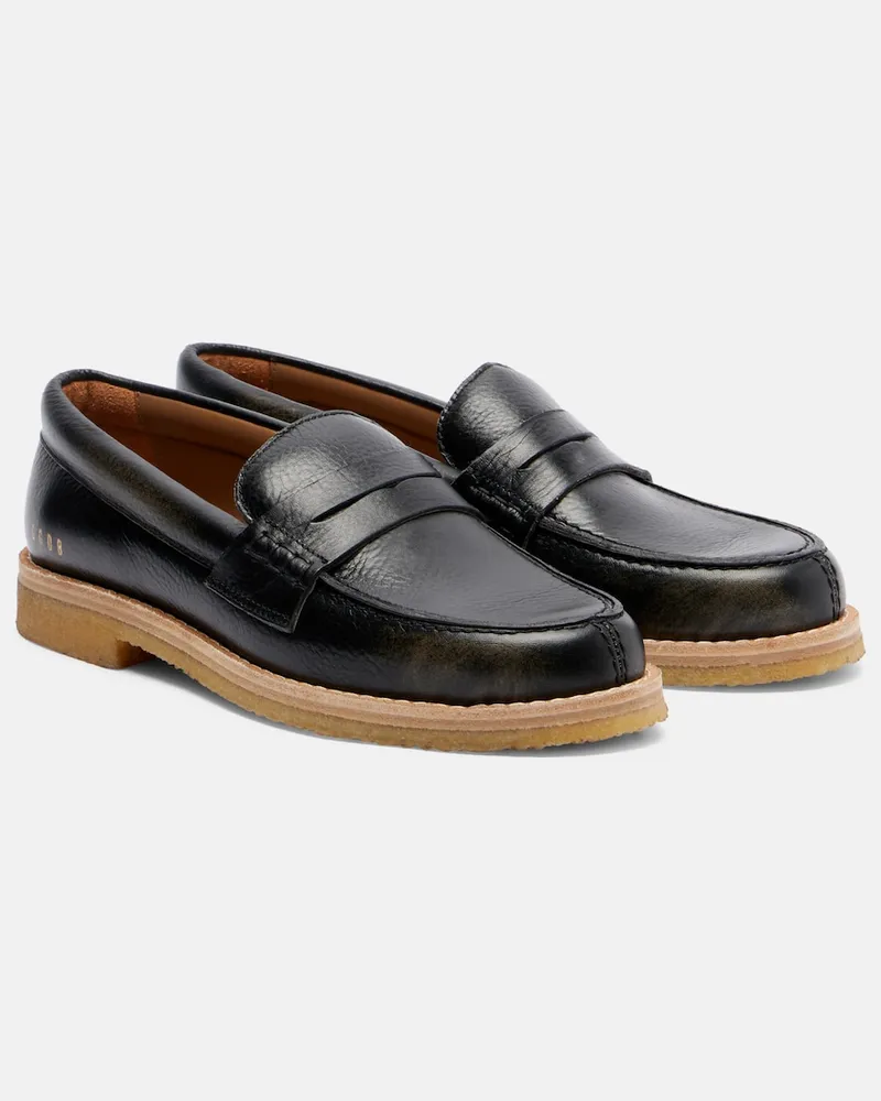 Golden Goose Mocassini Jerry in pelle Nero
