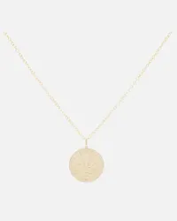 Sydney Evan Collana Luck Coin in oro 14kt con diamanti Oro