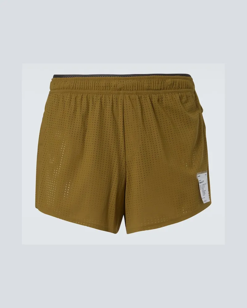 Satisfy Shorts tecnici Space-O 2.5 Verde