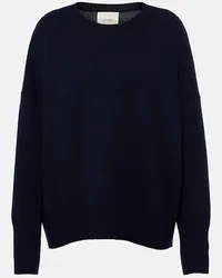 Lisa Yang Pullover Mila in cashmere Blu