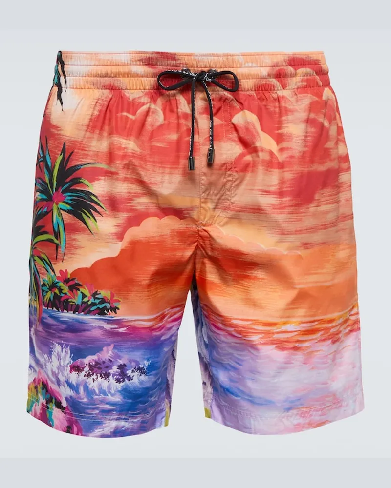 Dolce & Gabbana Costume da bagno con stampa Multicolore
