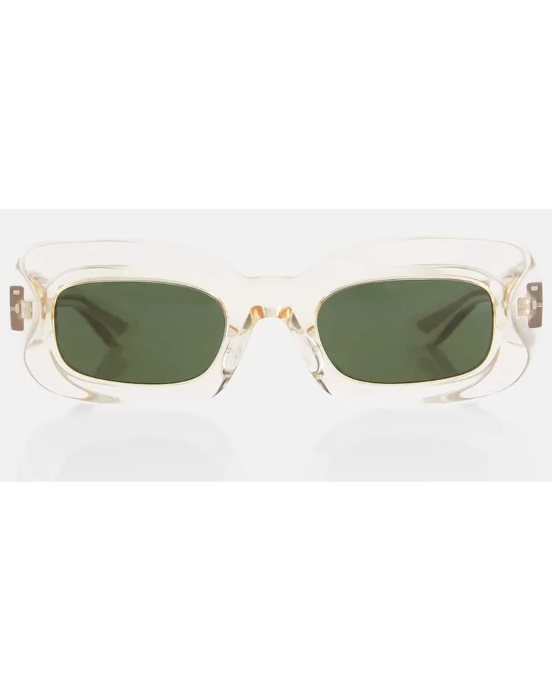 KHAITE x Oliver Peoples - Occhiali da sole rettangolari 1966C Trasparente