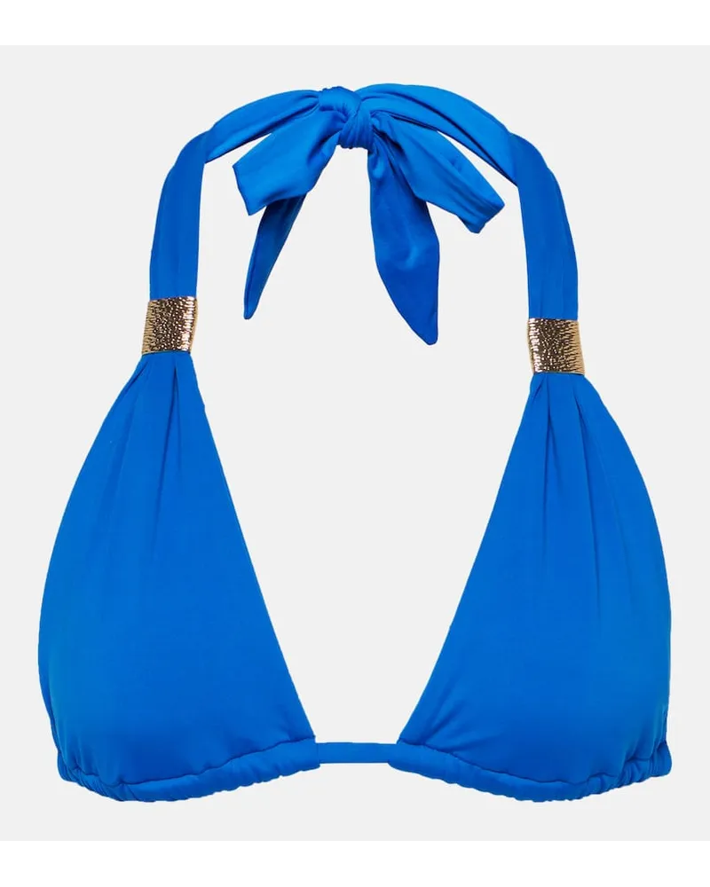 Heidi Klein Top bikini The Baths Blu
