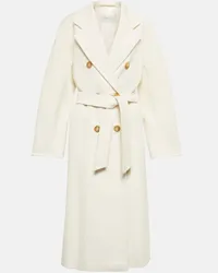 Max Mara Cappotto Madame in lana e cashmere Bianco