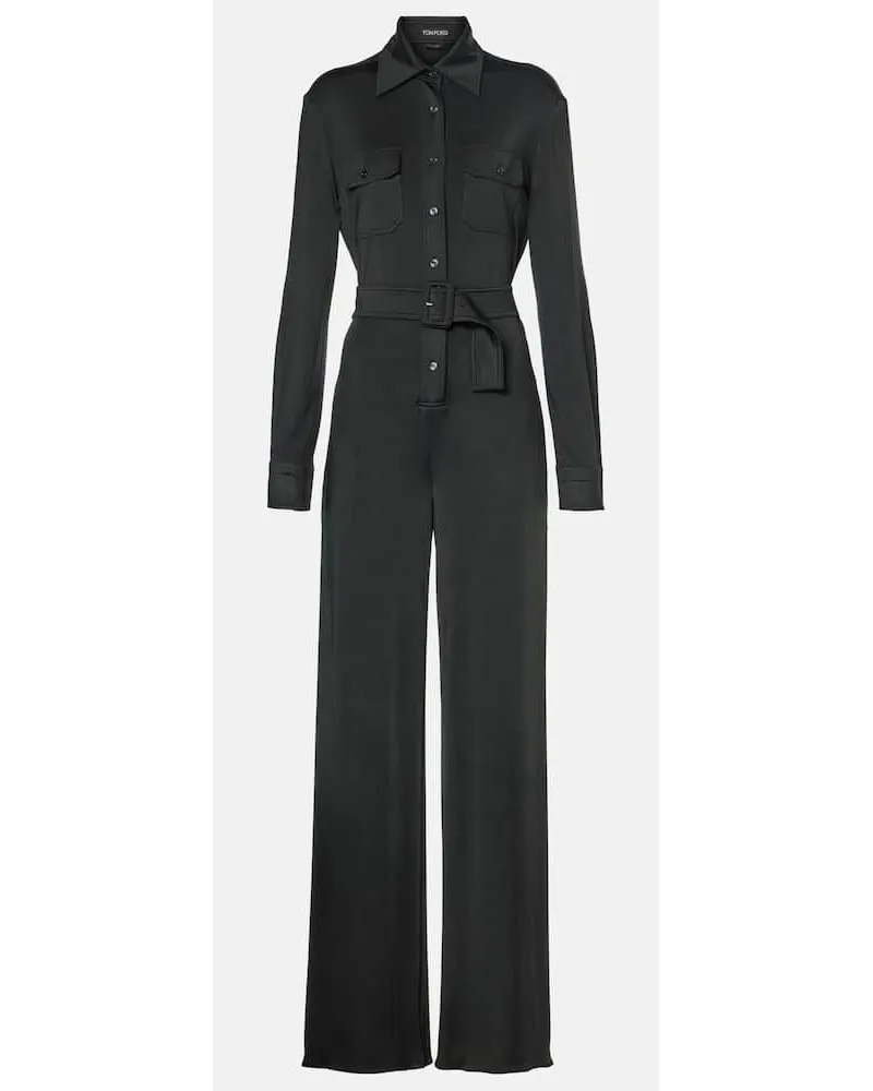 Tom Ford Jumpsuit in jersey Nero