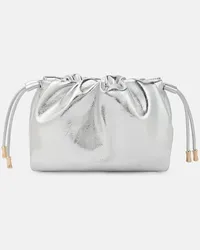 A.P.C. Borsa a tracolla Ninon Mini in similpelle Metallizzato