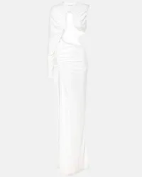 Christopher Esber Abito lungo Chicane con cut-out Bianco