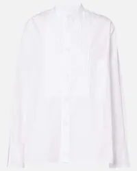 PLAN C Camicia in cotone Bianco